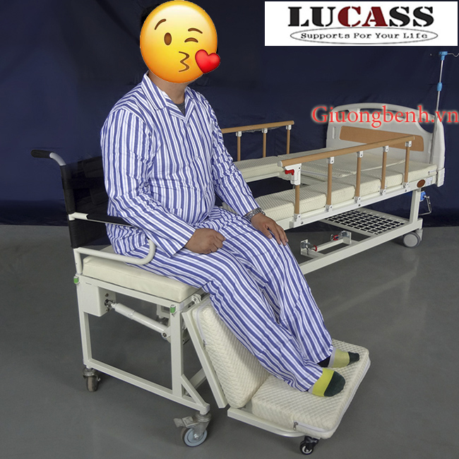 Giường bệnh tách xe lăn cho người già